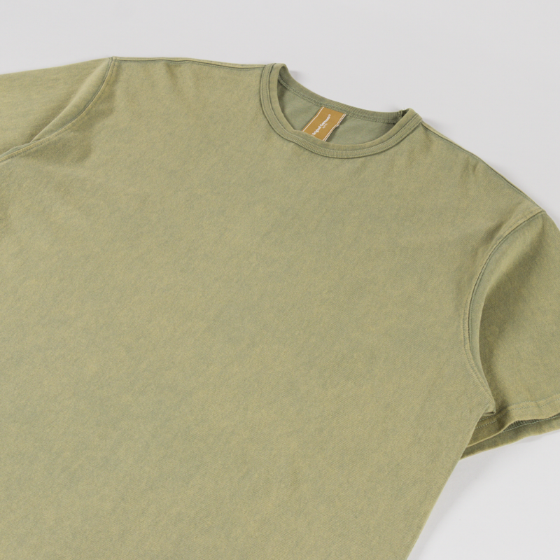 Frizmworks OG Vintage Dye Half T Shirt Mustard-1