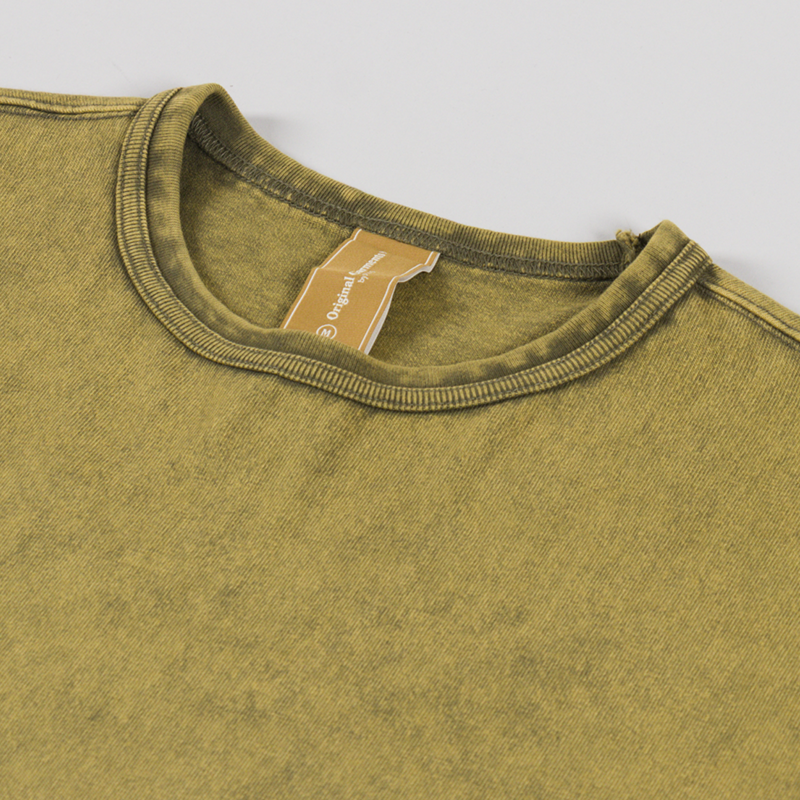 Frizmworks OG Vintage Dye Half T Shirt Olive-2
