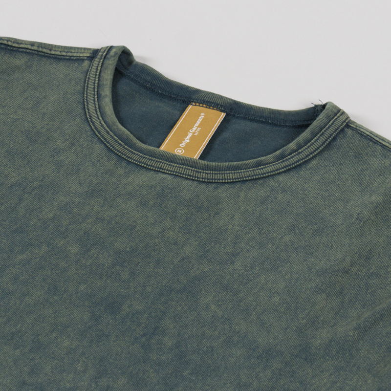 Frizmworks OG Vintage Dye Half T Shirt Dark Green-2