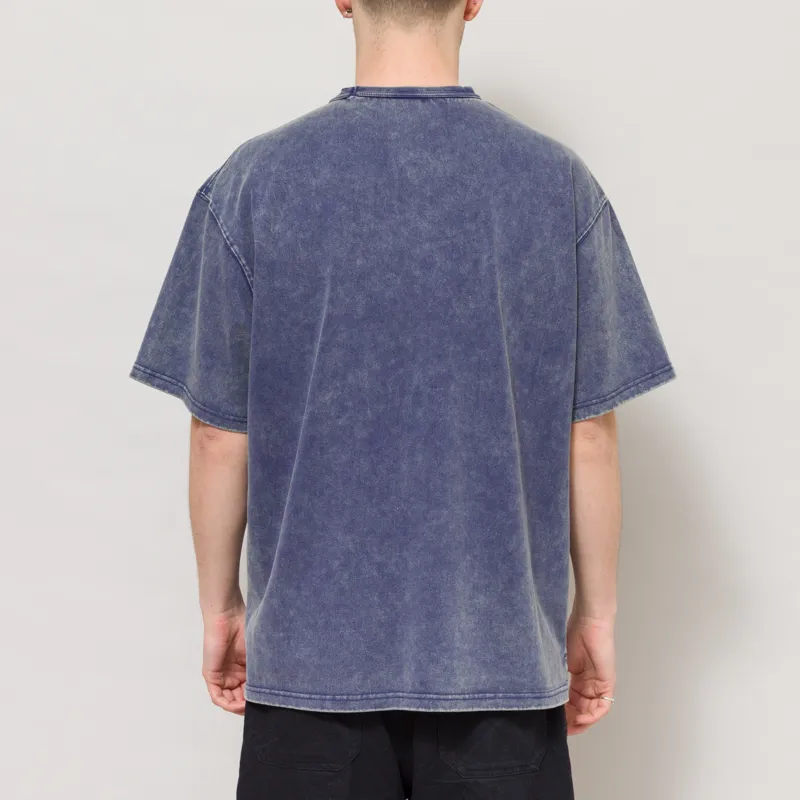 Frizmworks OG Vintage Dye Half T Shirt Washed Navy-1