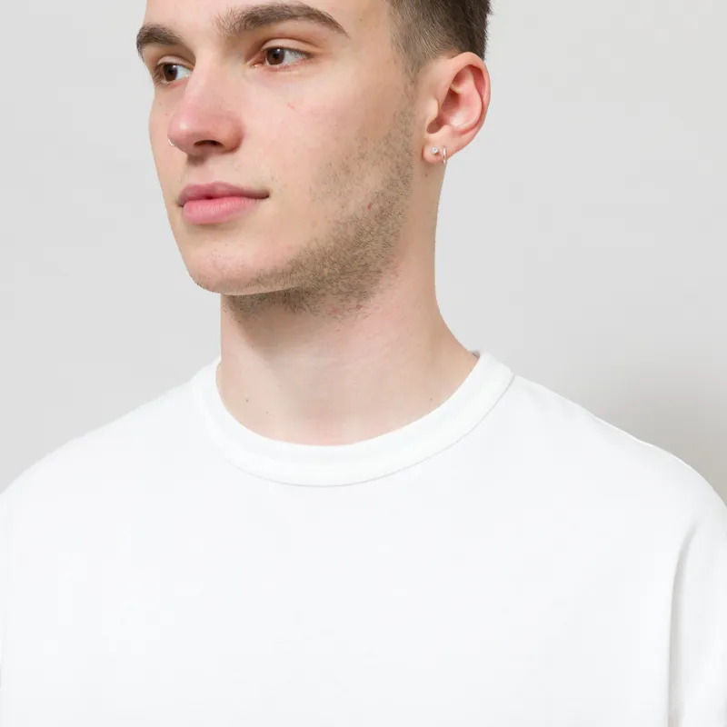 Frizmworks OG Double Rib Oversized Long Sleeve T Shirt White-3