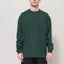 Frizmworks OG Double Rib Oversized Long Sleeve T Shirt Dark Green