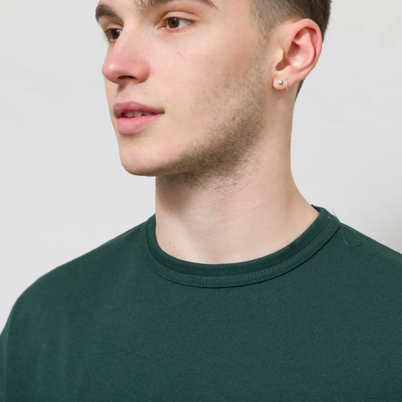 Frizmworks OG Double Rib Oversized Long Sleeve T Shirt Dark Green-3