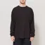 Frizmworks OG Double Rib Oversized Long Sleeve T Shirt Black