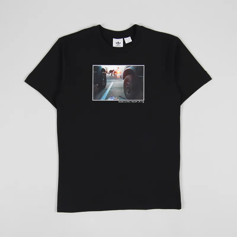Adidas Skateboarding Mens Short Sleeve OMeally T Shirt Black