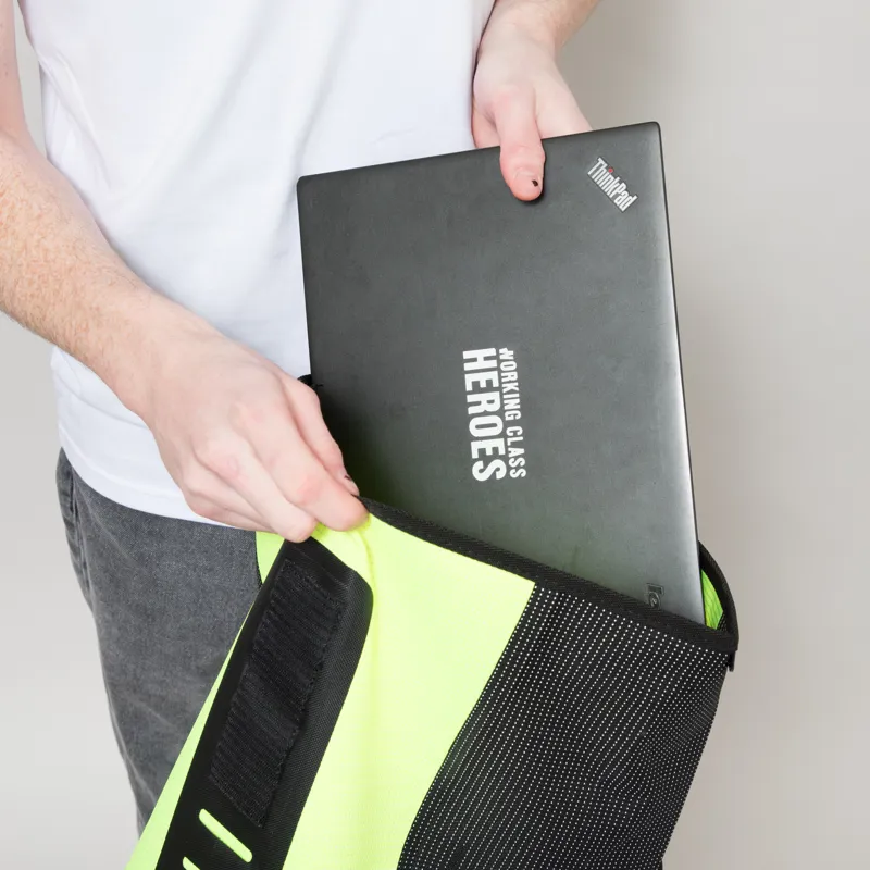 ORTLIEB Velocity High-Vis Backpack 23L Neon Yellow Black Reflective-10