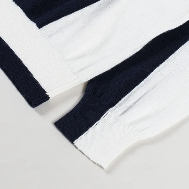 Our Sister Womens Knitted Skate Top Navy-4