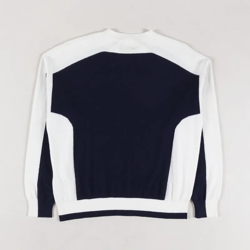 Our Sister Womens Knitted Skate Top Navy-1
