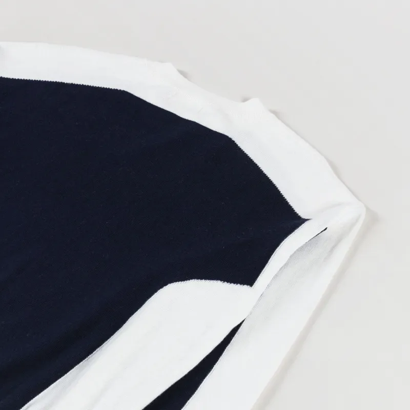 Our Sister Womens Knitted Skate Top Navy-3