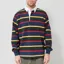 Opensider Classic Rugby Shirt Forest Multi Stripe