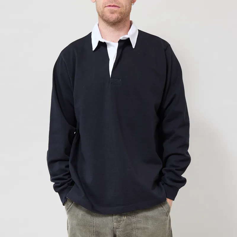 Opensider Classic Rugby Shirt Black