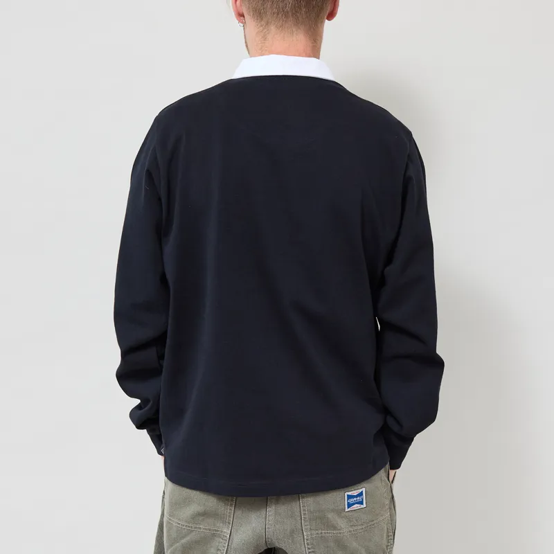 Opensider Classic Rugby Shirt Black-2