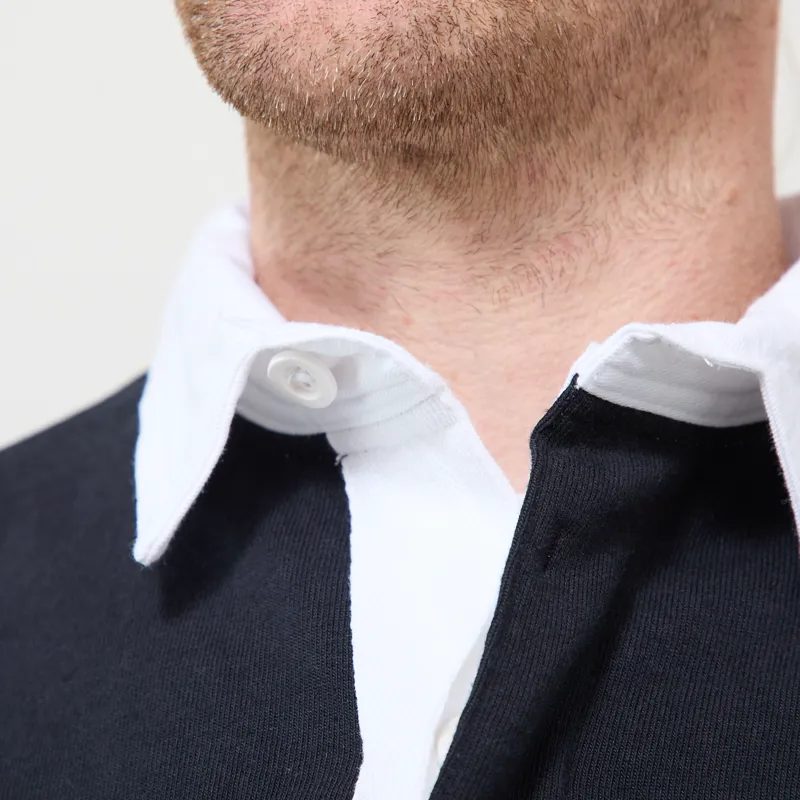 Opensider Classic Rugby Shirt Black-4