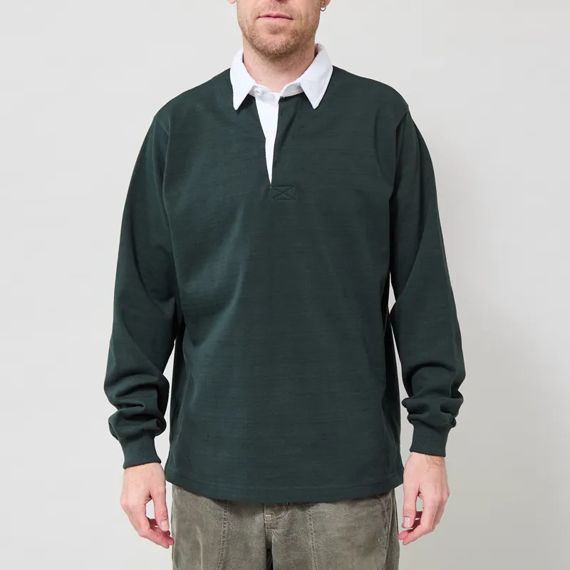 Opensider Classic Rugby Shirt Forest