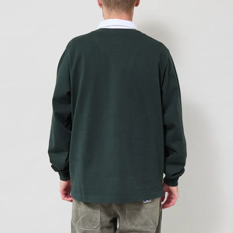 Opensider Classic Rugby Shirt Forest-2