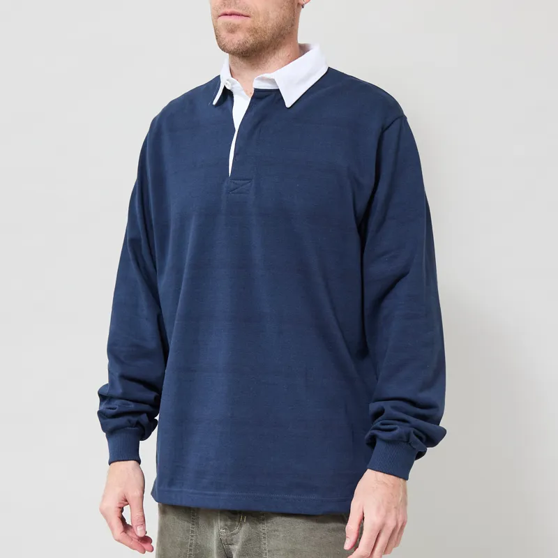 Opensider Classic Rugby Shirt Navy-1