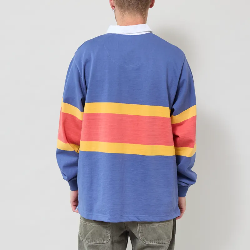 Opensider Classic Rugby Shirt Blue Tri-Stripe-2