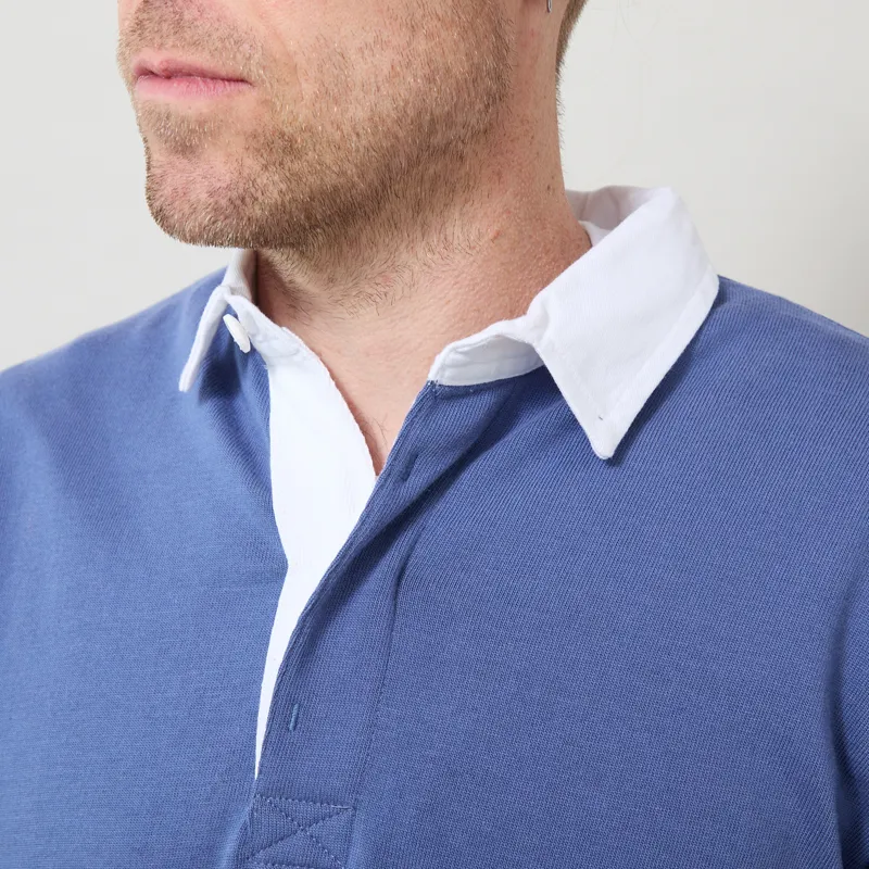 Opensider Classic Rugby Shirt Blue Tri-Stripe-3