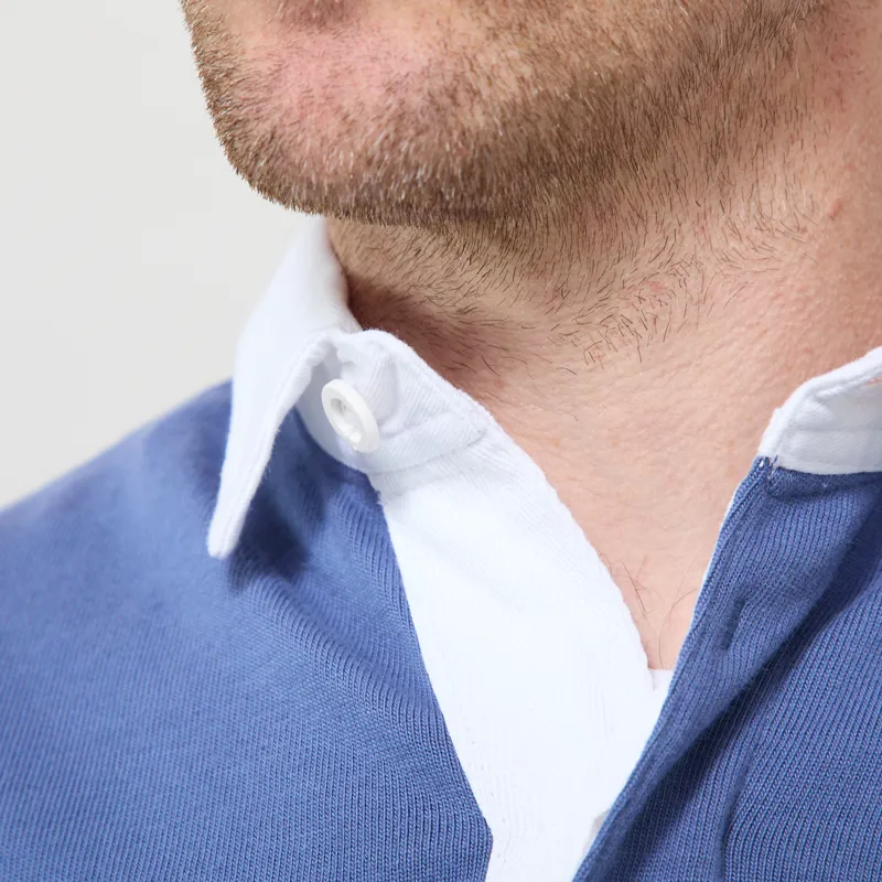 Opensider Classic Rugby Shirt Blue Tri-Stripe-4