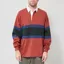 Opensider Classic Rugby Shirt Clay Tri-Stripe