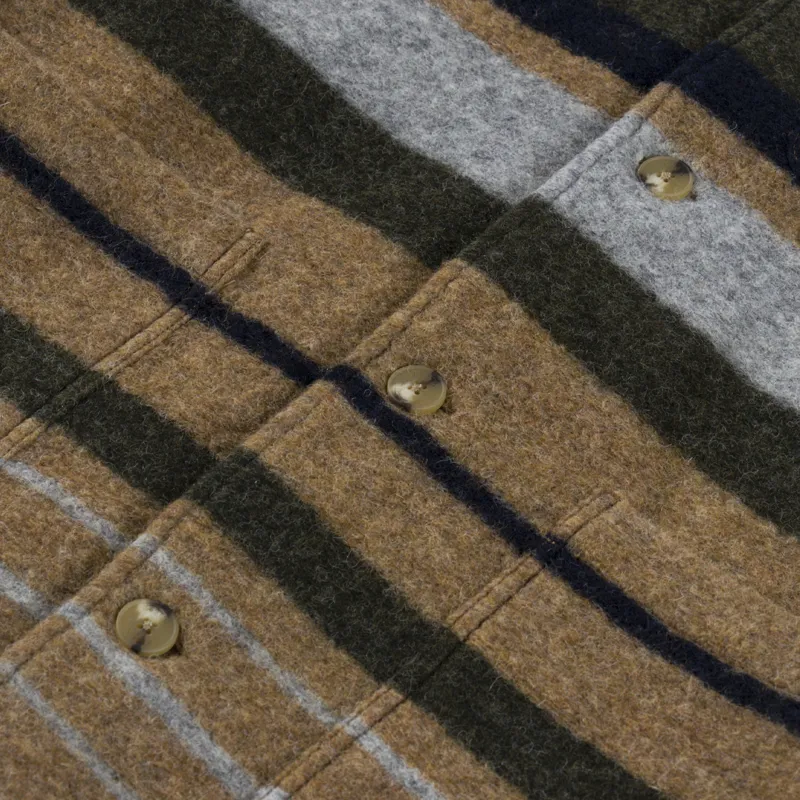 Kestin Ormiston Jacket Tan Olive Navy Wool Blend-4