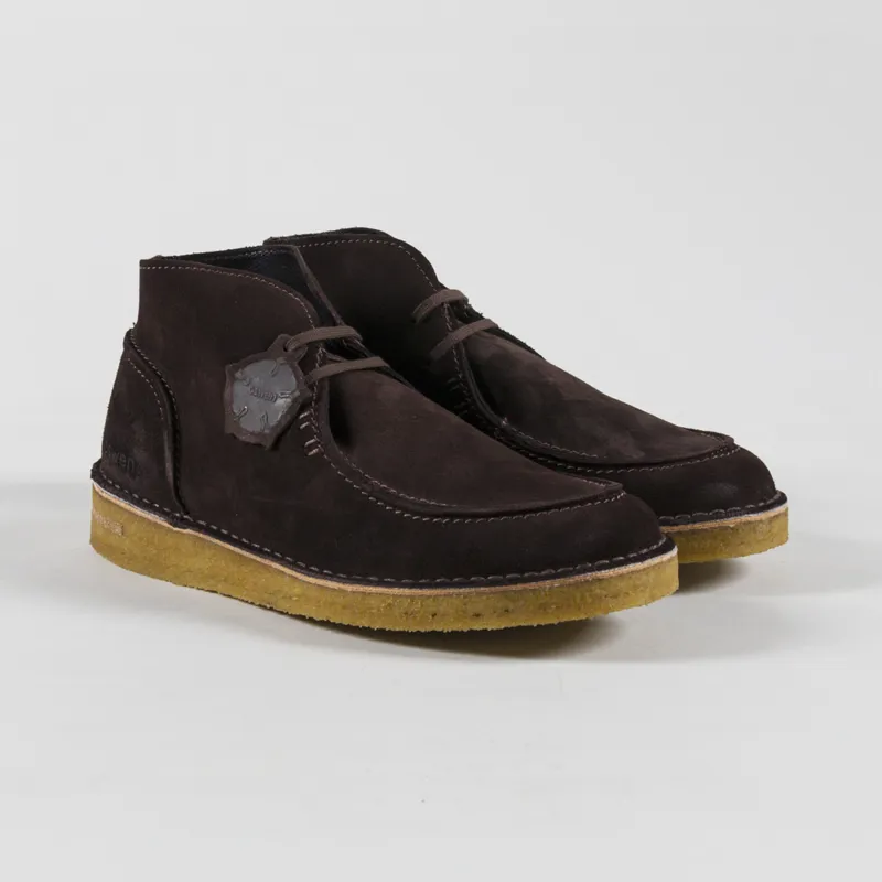 Oswen Ewaldi Suede Shoes Espresso