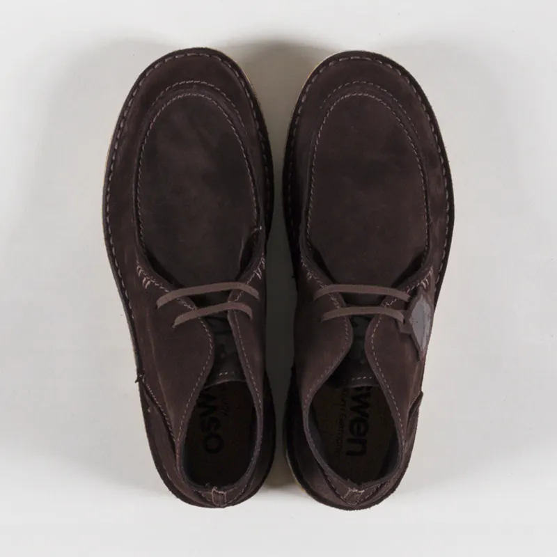 Oswen Ewaldi Suede Shoes Espresso-6