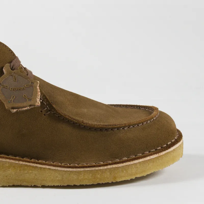 Oswen Ewaldi Suede Shoes Chestnut-5