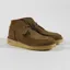 Oswen Ewaldi Suede Shoes Chestnut