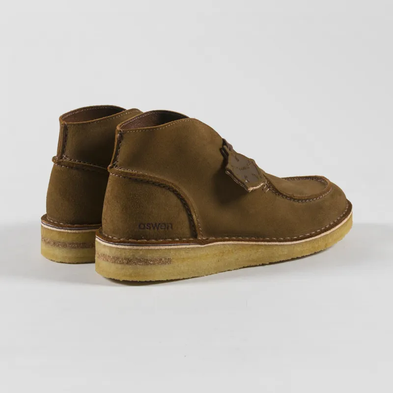 Oswen Ewaldi Suede Shoes Chestnut-1