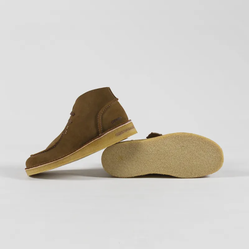 Oswen Ewaldi Suede Shoes Chestnut-3