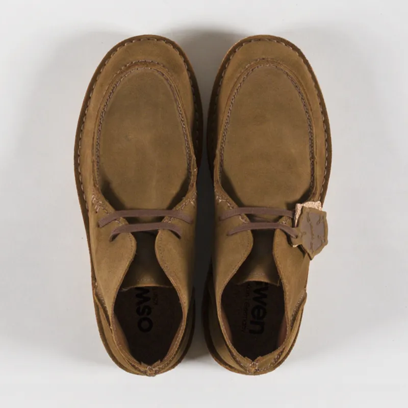 Oswen Ewaldi Suede Shoes Chestnut-6