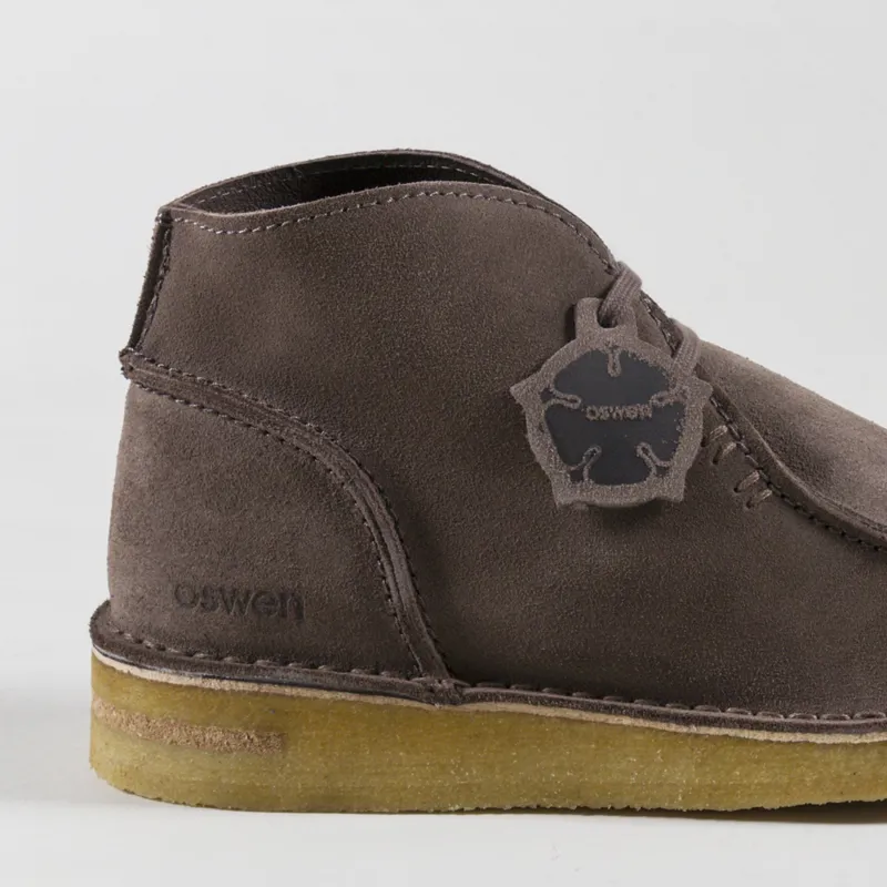 Oswen Ewaldi Suede Shoes Taupe-4