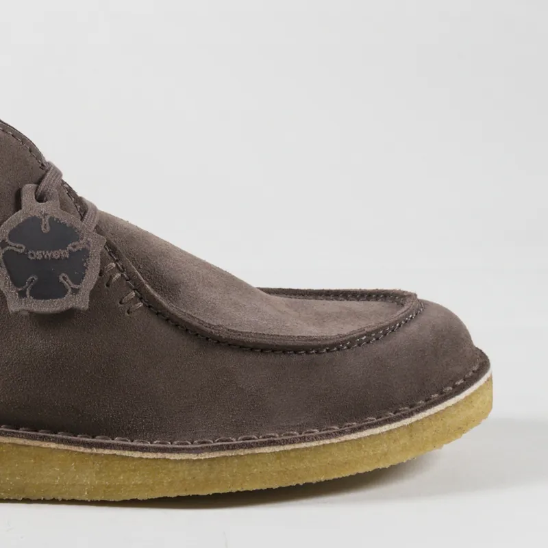 Oswen Ewaldi Suede Shoes Taupe-5