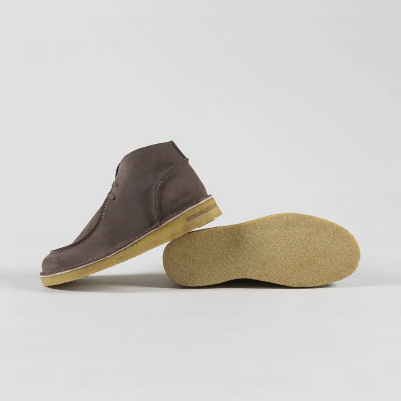 Oswen Ewaldi Suede Shoes Taupe-3