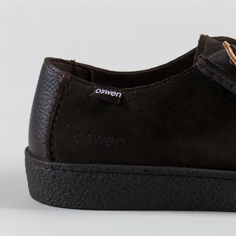 Oswen Konrad Low Suede Shoes Espresso-5