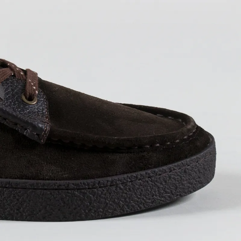 Oswen Konrad Low Suede Shoes Espresso-6