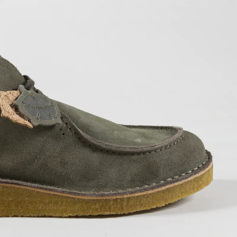 Oswen Ewaldi Suede Shoes Olive-5