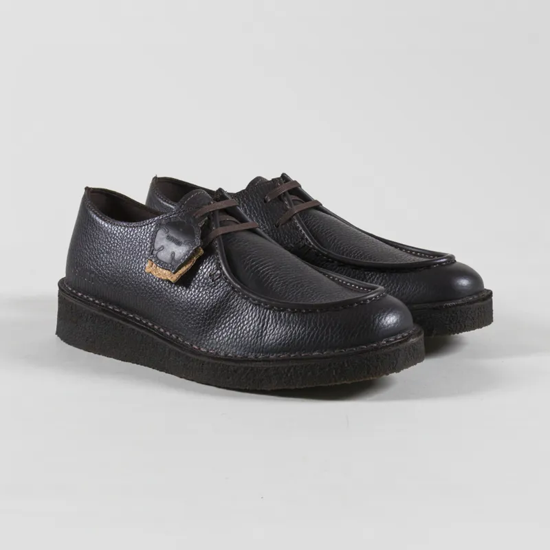 Oswen Ewaldi Low Tumbled Shoes Espresso