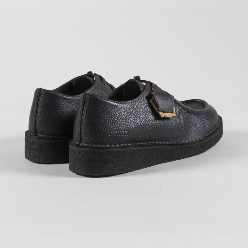 Oswen Ewaldi Low Tumbled Shoes Espresso-1