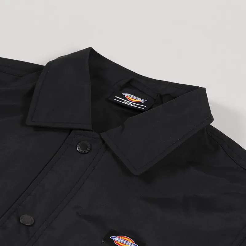 Dickies Oakport Coach Jacket Black-8