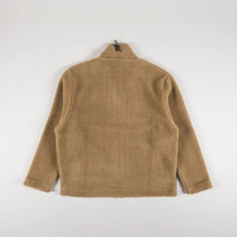 Napapijri x Obey Full Zip Fleece Brown-1