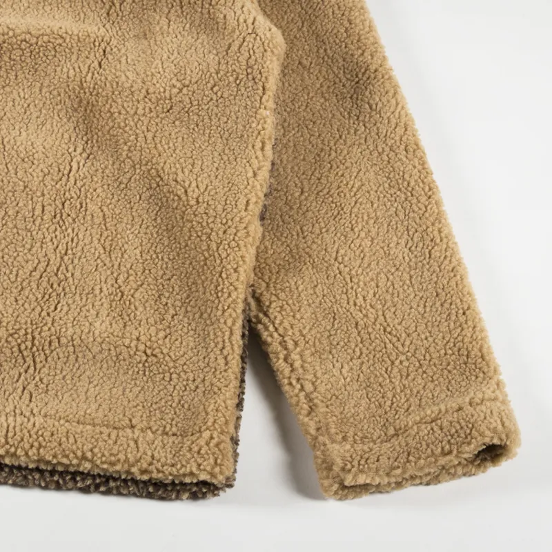 Napapijri x Obey Full Zip Fleece Brown-6