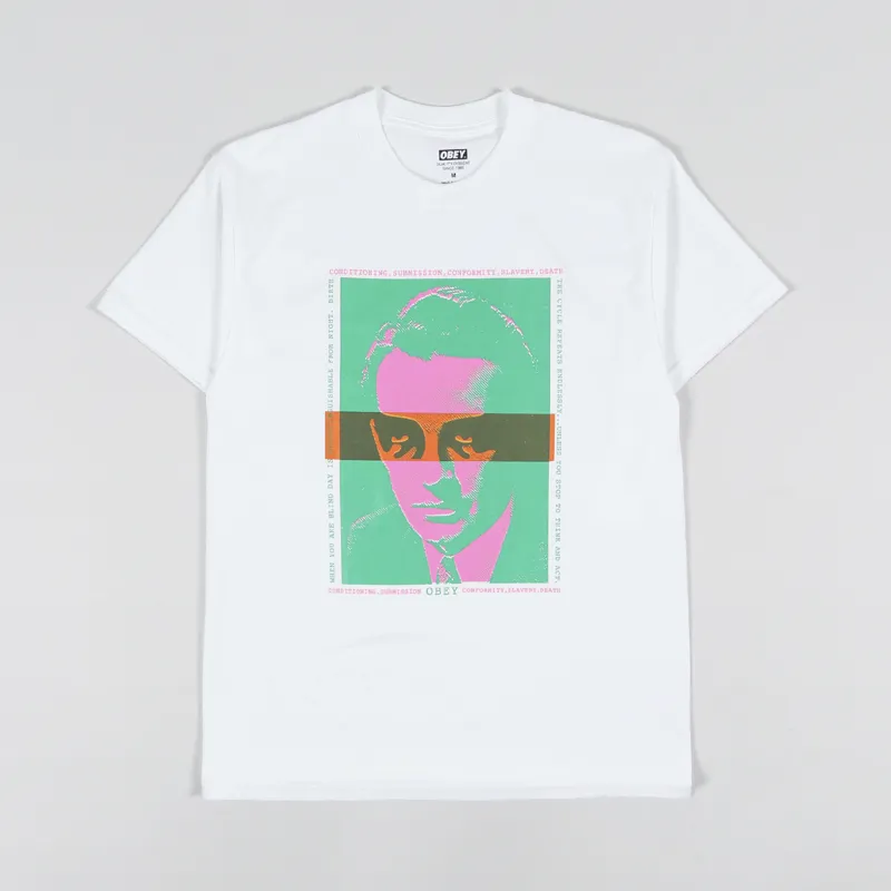 Obey Night And Day T Shirt White
