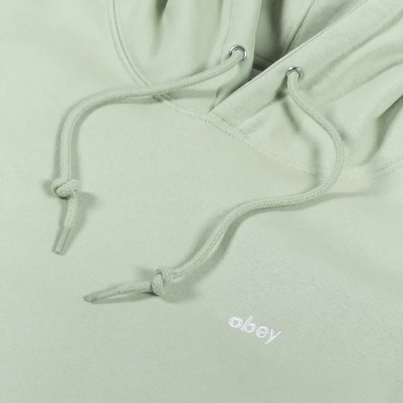 Obey Tab Hoodie Cucumber-5