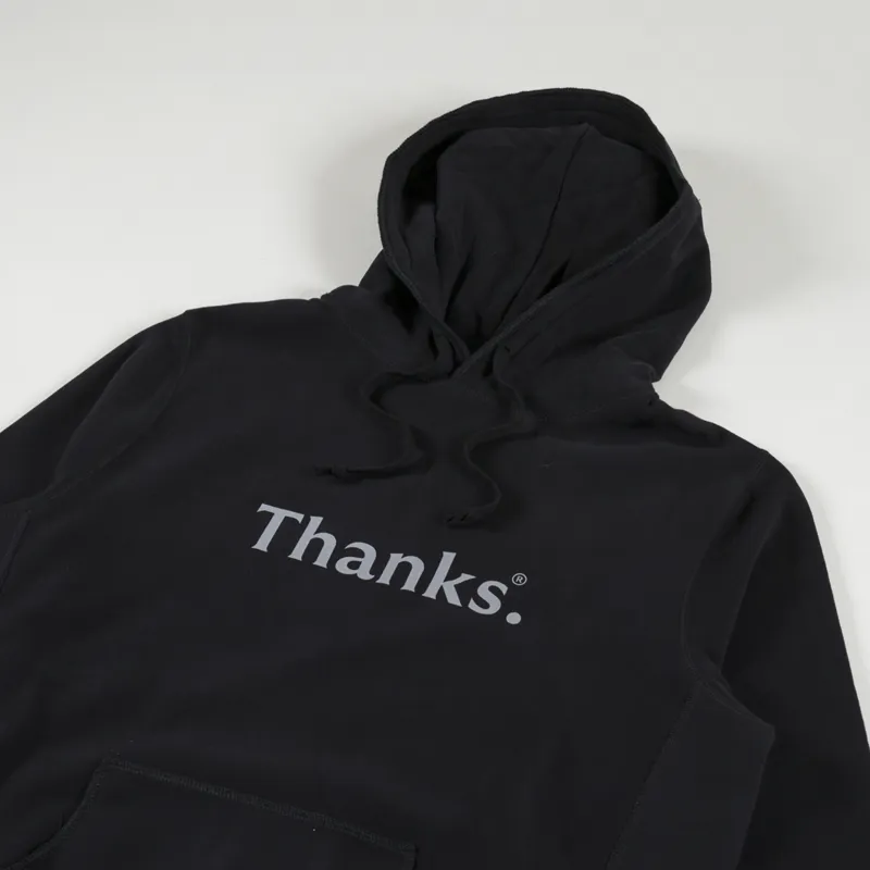 Thanks Ocean Hoodie Black Reflective-2