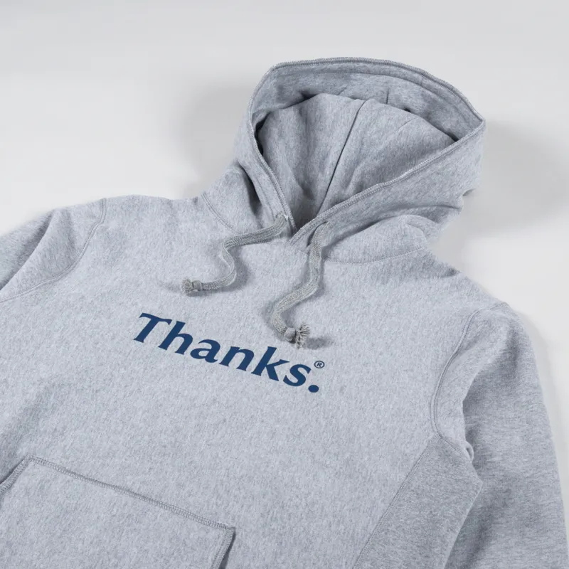 Thanks Ocean Hoodie Heather Grey-2