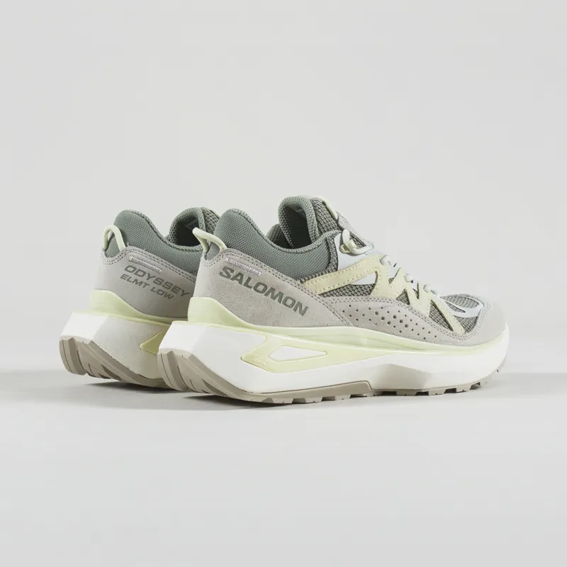 Salomon Odyssey Elmt Low Shoes Shadow Metal Aloe Wash-1
