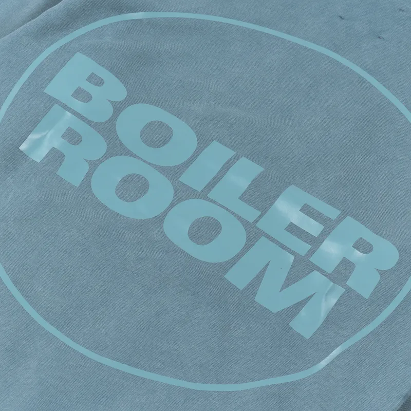 Boiler Room OG Acid Wash Hoodie Green-5