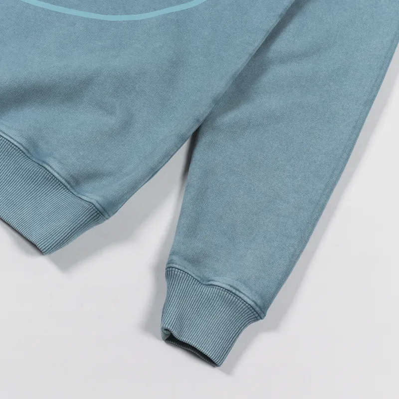 Boiler Room OG Acid Wash Hoodie Green-7